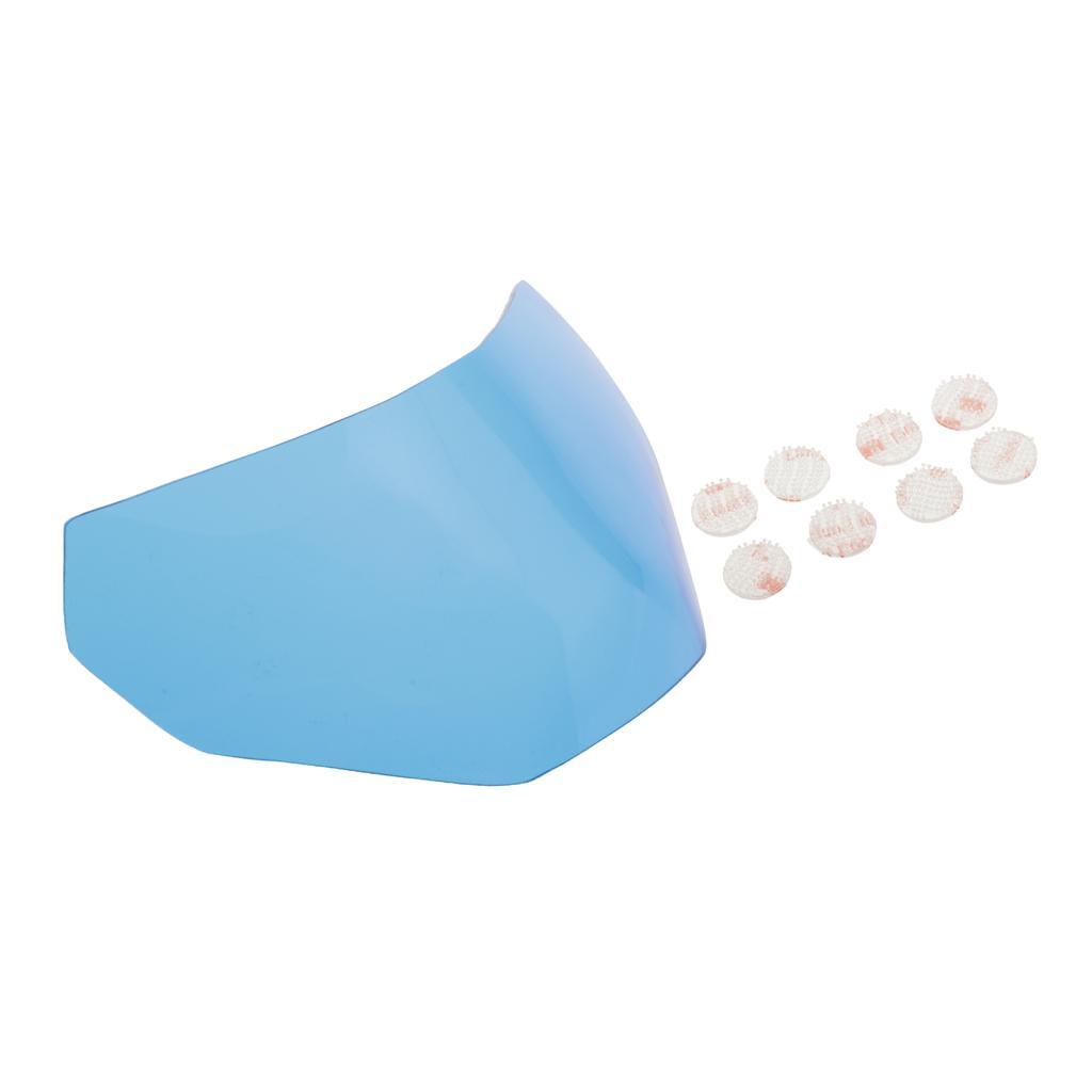 Motorcycle Headlight Protector Guard Coner For   2013-2016 Blue