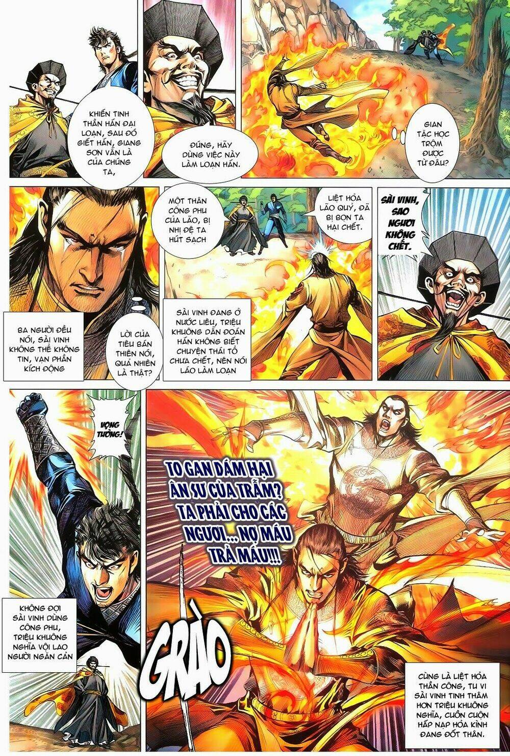 thiết tướng tung hoành (cựu tác) chapter 111 18