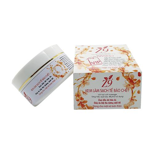 KEM LÀM SẠCH TẾ BÀO CHẾT hạt cát Massage Z9 hộp 200 ml