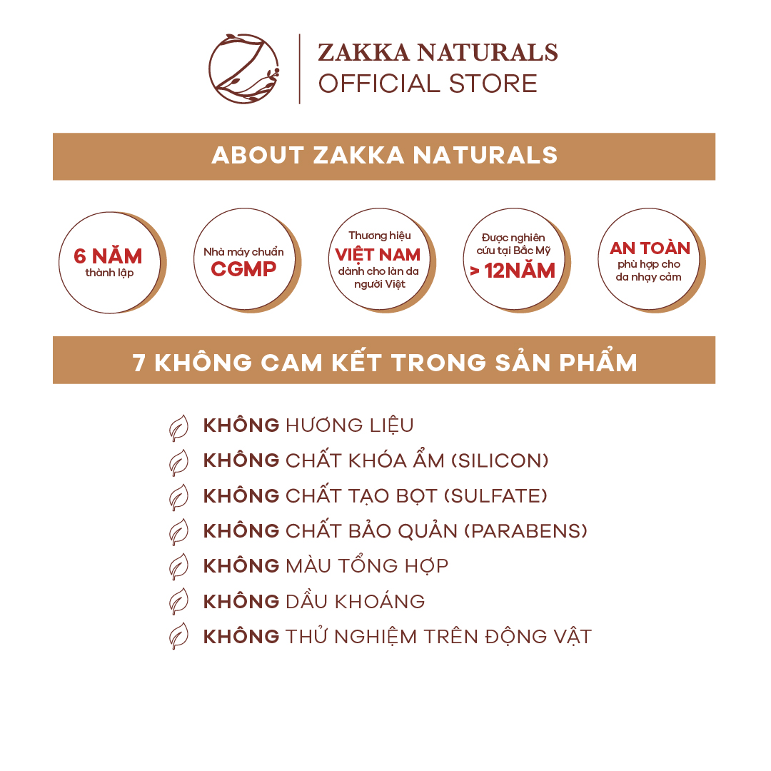 Gel Kem Dưỡng B5 Zakka Naturals Phục Hồi, Tái Tạo Da Lành Tính Rejuvenating Herbal Oil Free Gel Cream 35g