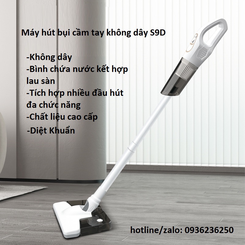 Máy hút bụi mini cầm tay không dây 3 in 1 công suất cao 12000PA tiện ích cho gia đình ,đa chức năng hút khổ, ướt, dễ dàng vệ sinh buồng chứa- Hàng Cao Cấp