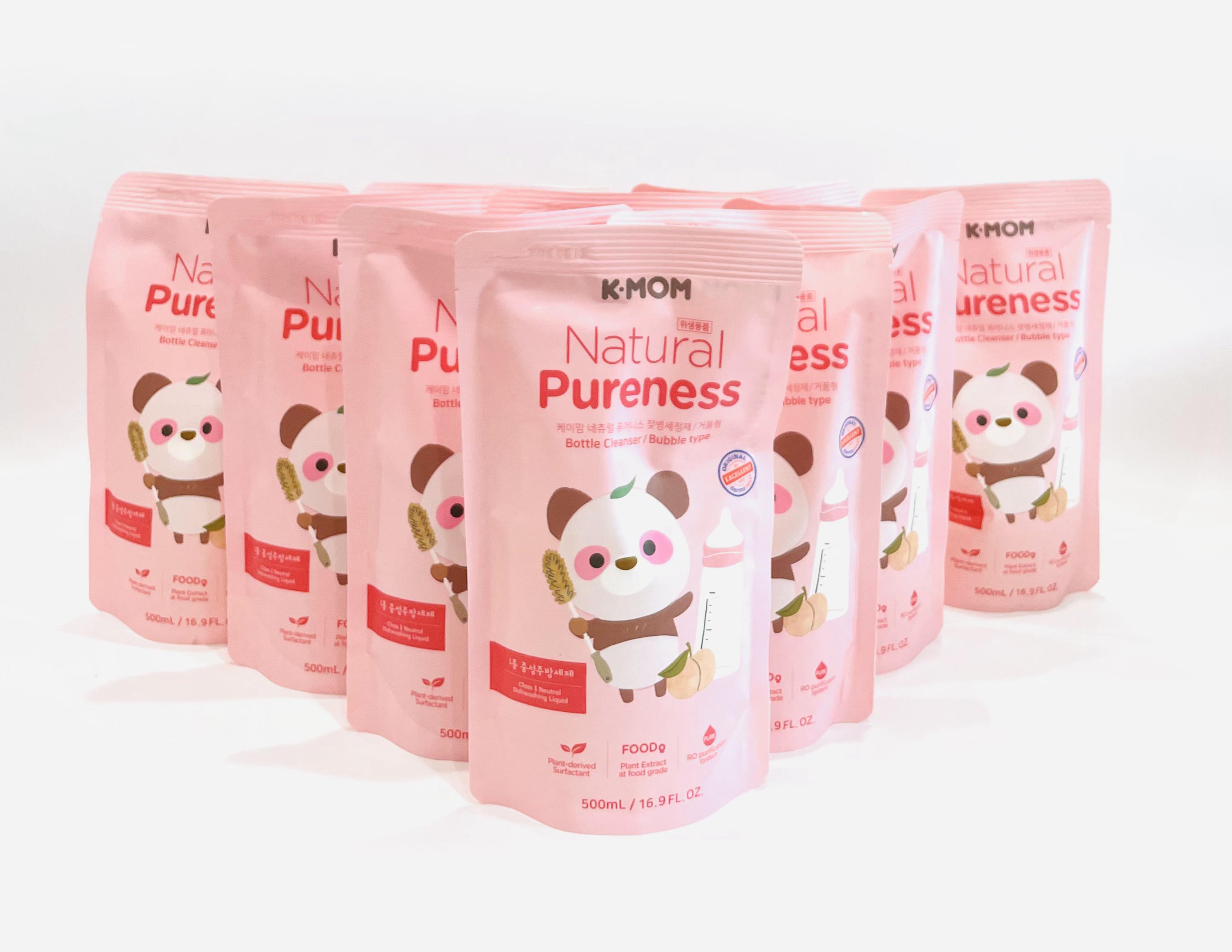 Nước rửa bình sữa Và rau quả hữu cơ K-mom- Chai 500ml