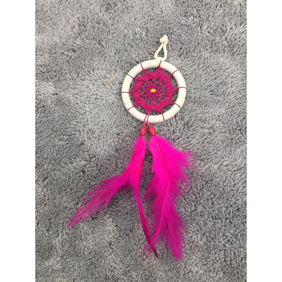 DREAMCATCHER Móc Khóa, Vòng bắt giấc mơ quà xinh ( hình thật quà tặng handmade ý nghĩa)