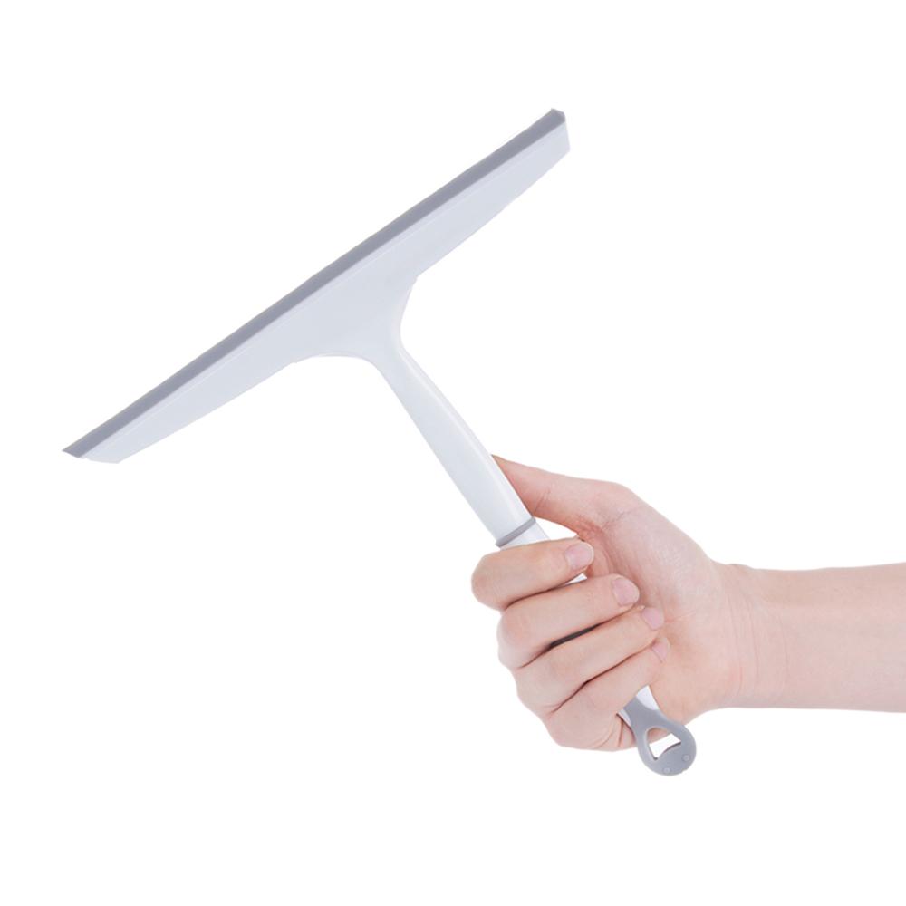 Dụng cụ gạt nước bằng silicon Tay cầm chống trượt để làm sạch cửa sổ / gương / kính