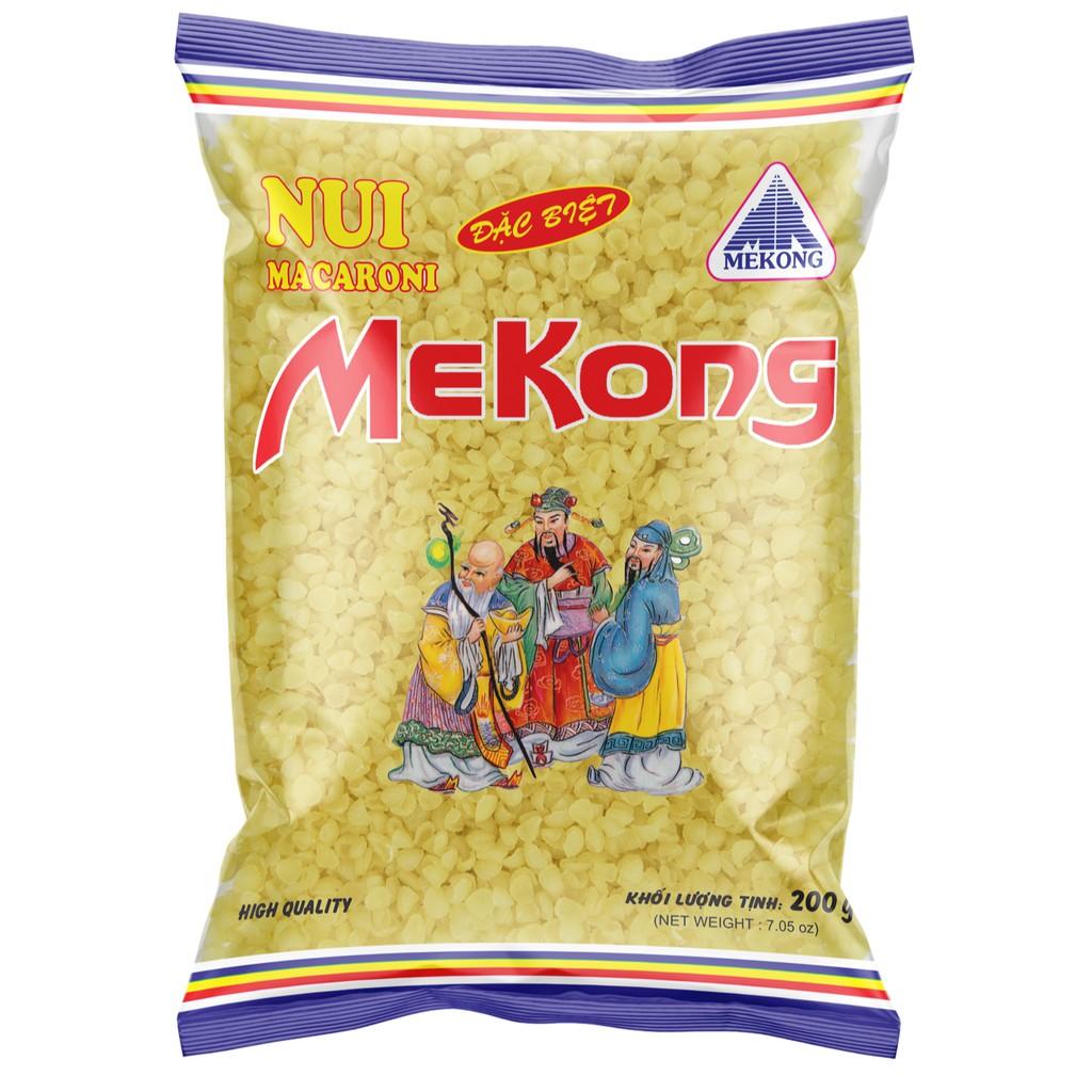 Nui MeKong vàng Sò nhỏ  / móng tay cho trẻ em - Gói 200gr