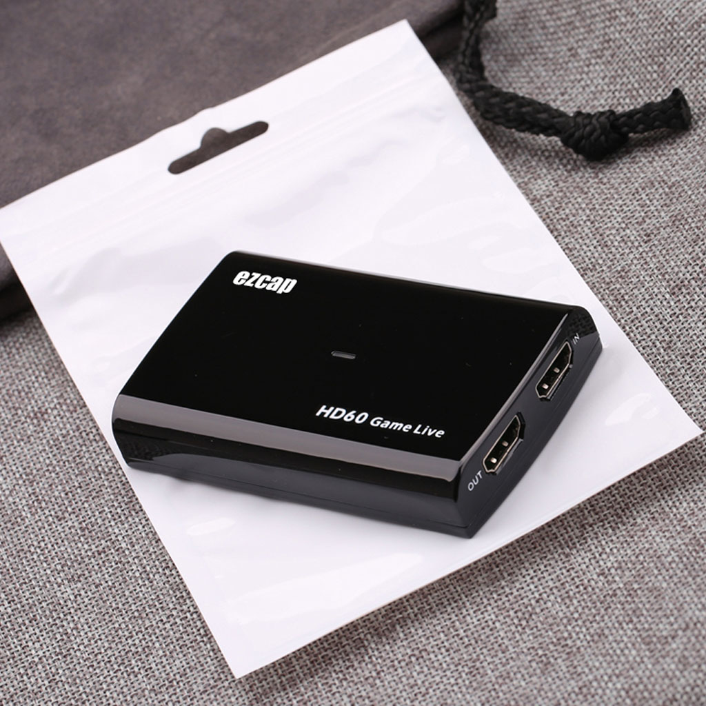 Ezcap 266 hộp Video Game Capture hdmi to usb 3 0 adapter livestream obs hỗ trợ 1080p 60fps ngõ ra video và cổng vào mic Tương Thích Với Các Hệ Thống Windows/Mac/Linux