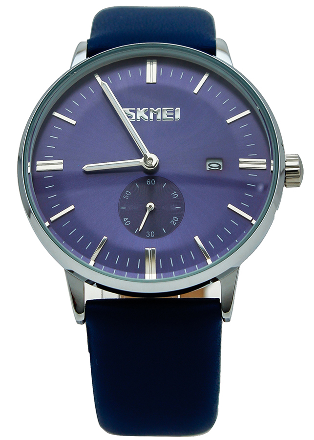 Đồng hồ nam dây da SK042 Skmei