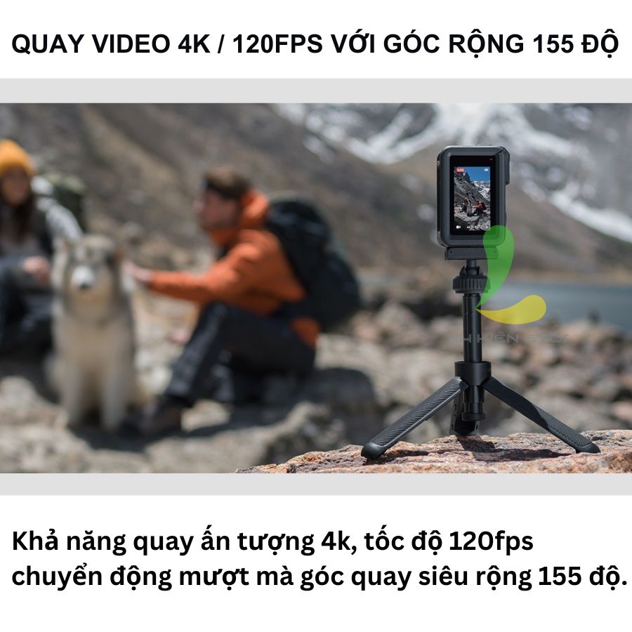 Hình ảnh Máy quay phim hành động DJI Osmo Action 4 (DJI OA4) - Camera hành trình quay 4k, công nghệ mới chống rung HorizonSteady - Hàng chính hãng