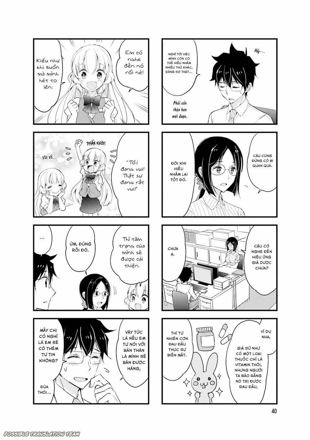 senpai nhỏ nhắn của tôi rất dễ thương chapter 20 8