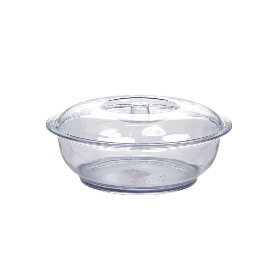 Âu phíp tròn trong suốt có nắp đậy - Tô cơm, bát đựng canh, đựng thực phẩm sản xuất theo tiêu chuẩn khắt khe của Nhật Bản , EU đám bảo an toàn cho sức khỏe người dùng- Hàng Việt Nam