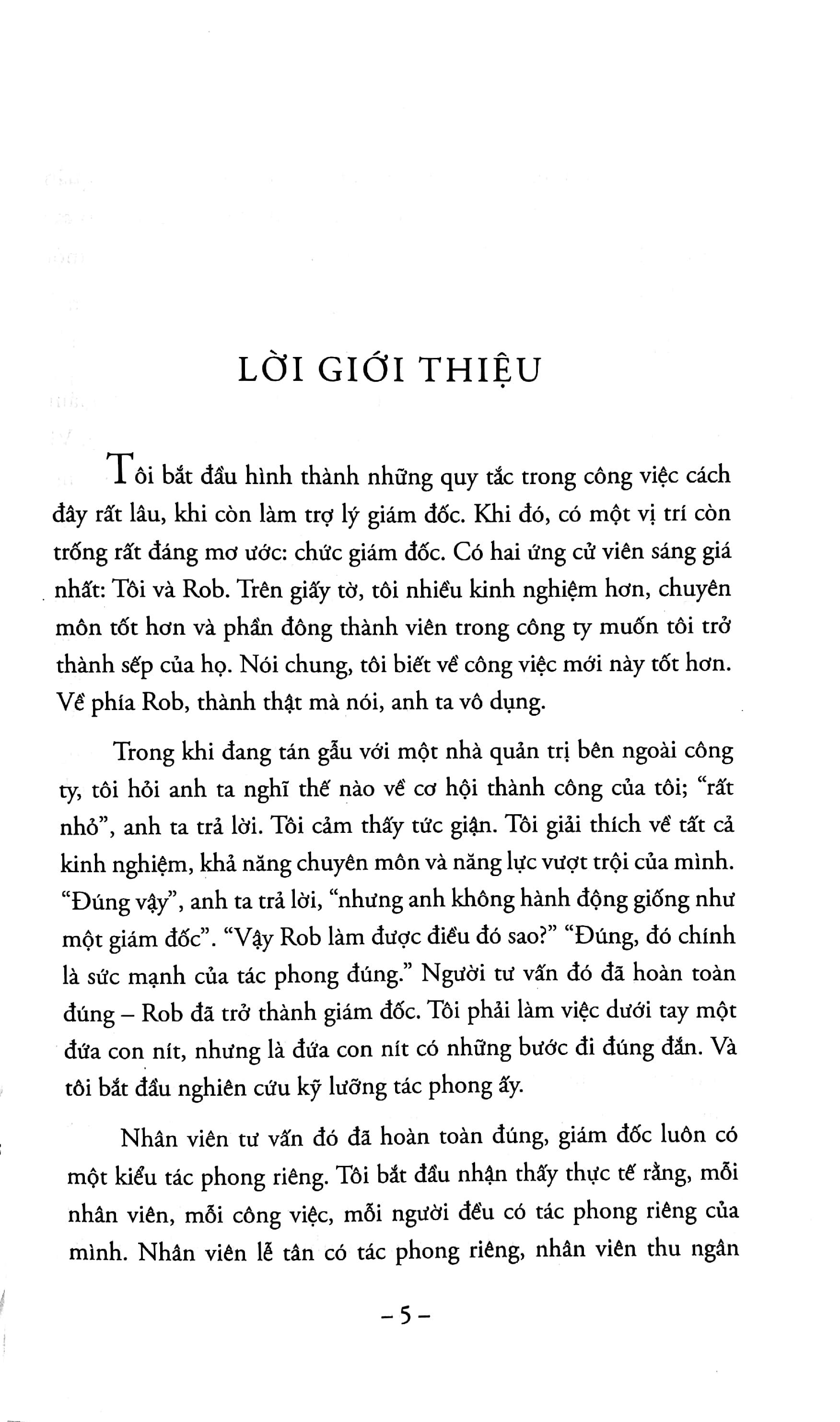 The Rules Of Work - Những Quy Tắc Trong Công Việc