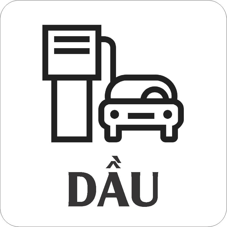 Decal dán xe oto, phân biệt xăng dầu diesel Oil-9