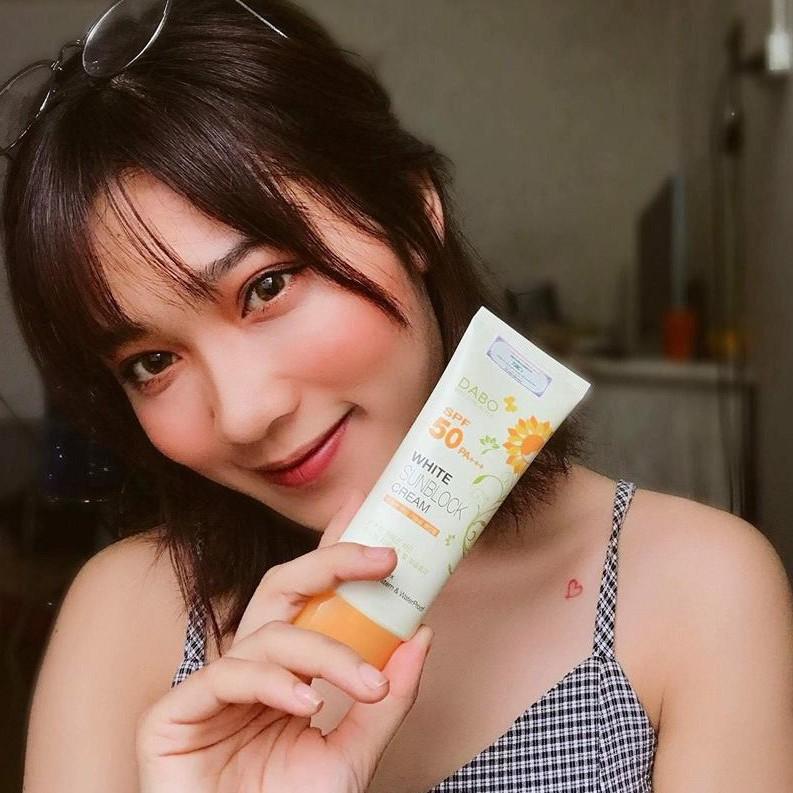 Kem Chống Nắng Hàn Quốc Dabo White Sunblock Cream SPF50 Chính Hãng