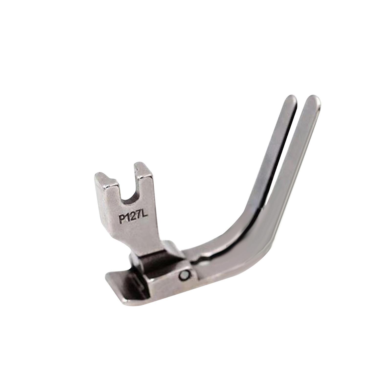 Industrial Sewing Machine Presser Foot Narrow Zipper Foot Durable Accessory Lockstitch Easy to Use Steel Presser Foot for Sewing Machine