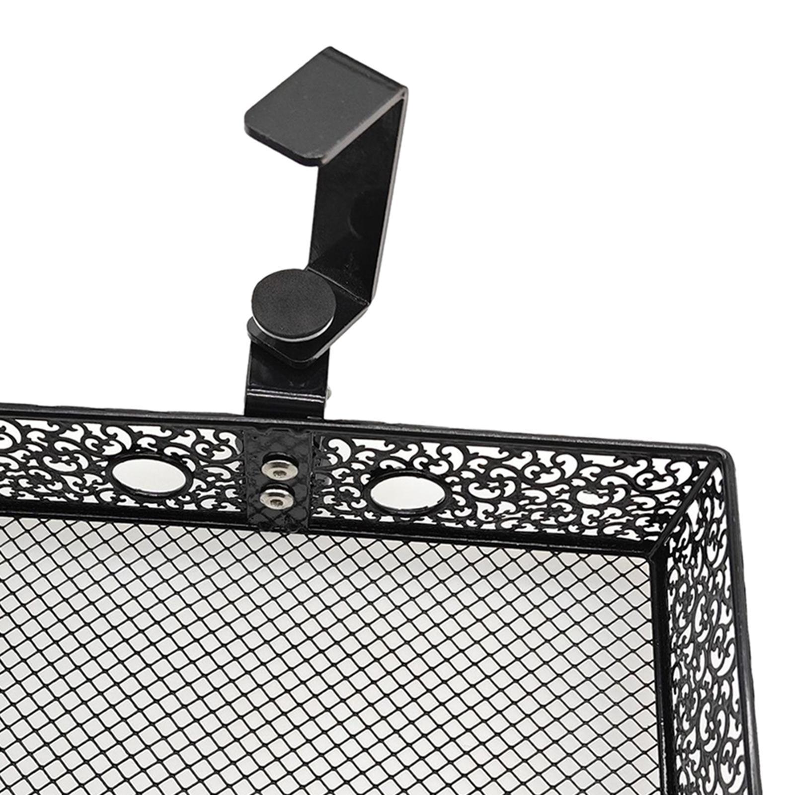 Under Desk Storage Organizer Swivel Metal Clamp Mount Stationary Holder