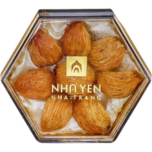 Tổ Yến Huyết Sơ Chế - Hộp 50 Gram - Tổ Yến Sơ Chế - Nhà Yến Nha Trang - Đặc Sản Nha Trang - Yến Sào Chất Lượng