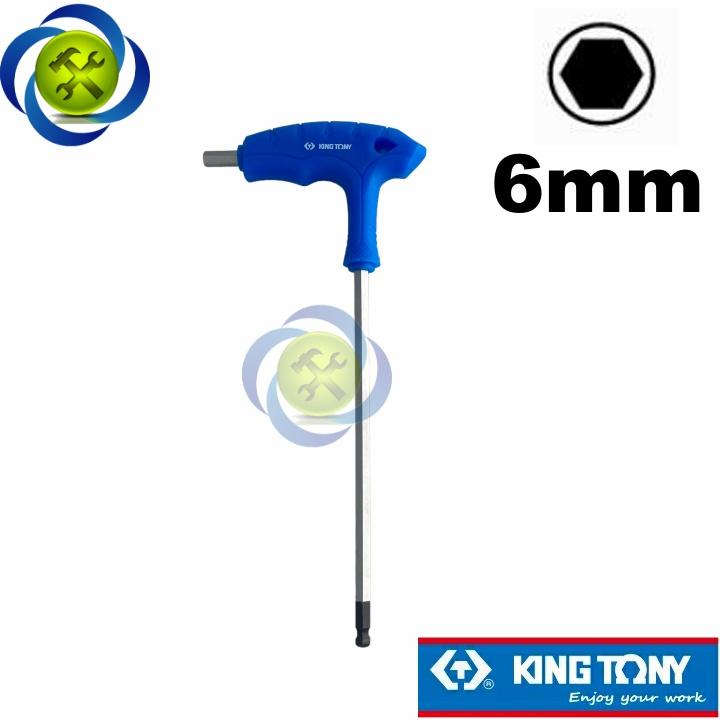Lục giác chữ T 6mm đầu bi Kingtony 116006MR dài 215mm