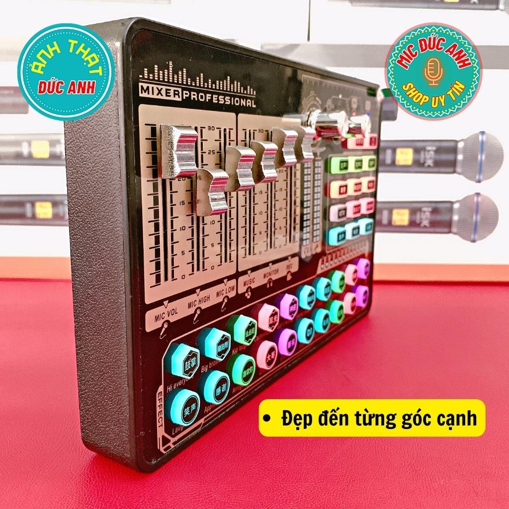 Sound Card H9 2022 Phiên Bản Mới Nhất. Chuyên Dùng Livestream Mọi Nền Tảng MXH... Chất Âm Cực Hay, Dễ Sử Dụng