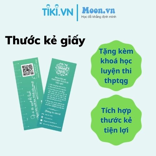 Thước kẻ nhỏ xinh tiện lợi, tặng kèm khoá luyện thi đại học