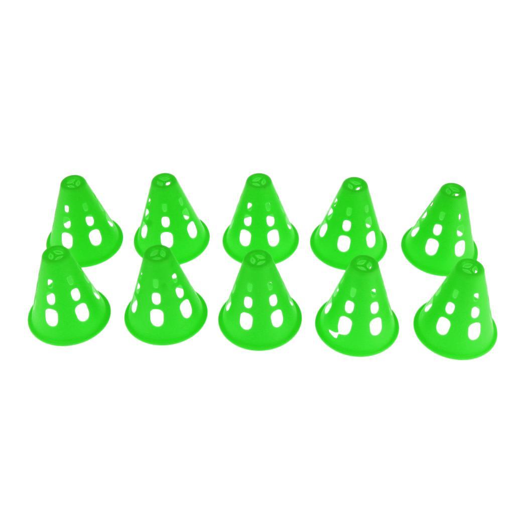2-5pack  10pcs  Windproof  Sport Training Traffic Road Cones
