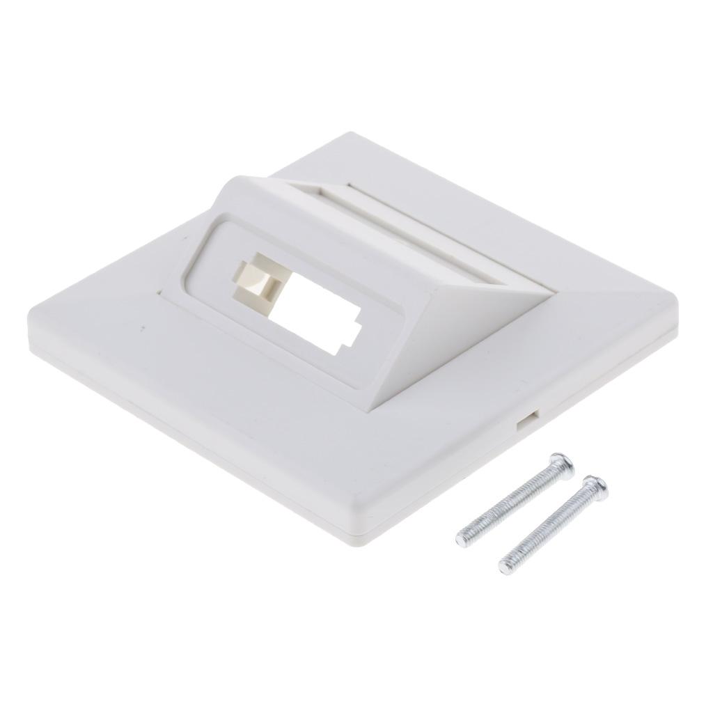 Long Sockets SC/LC Fiber Patch Cord Splice Tray Fiber Optic Wall Plate Panel