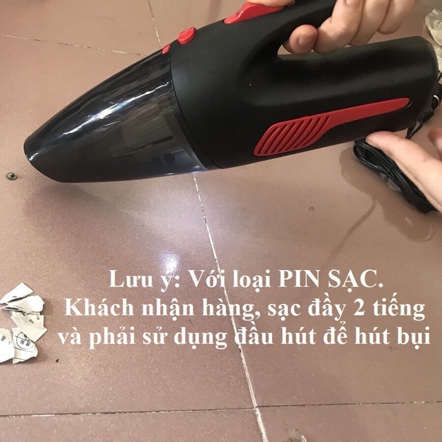 Máy hút bụi Ô tô cầm tay, Máy hút bụi mini PIN SẠC KO DÂY và CÓ DÂY