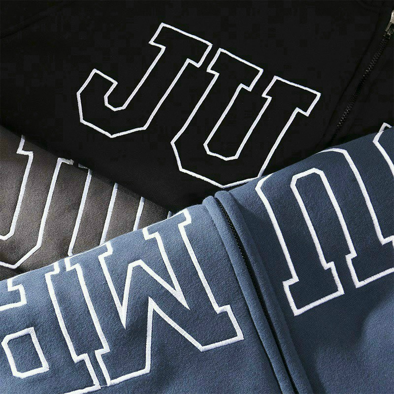 Áo Khoác Hoodie Nỉ Chữ JUMP Có Nón Mũ 2 Lớp - Kiểu Khóa Kéo Zip Nam Nữ Cặp Đôi - Chống Nắng - Thu Đông