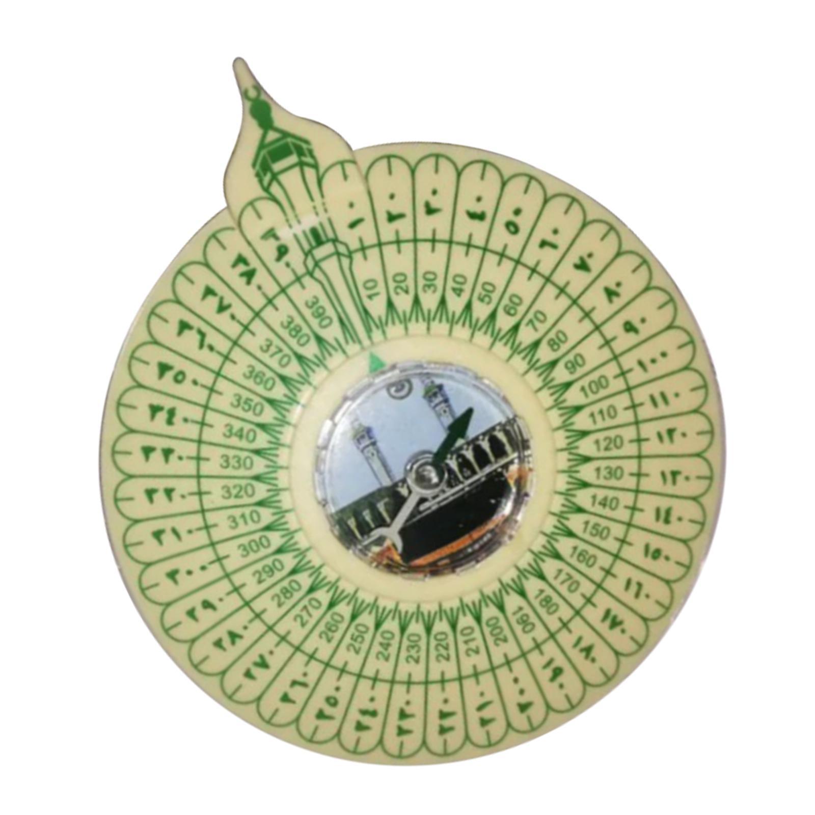 Qibla Find Compass Prayer Compass Salat High Precision Small Compass Compass for Prayer for Hiking Camping Tool Gift