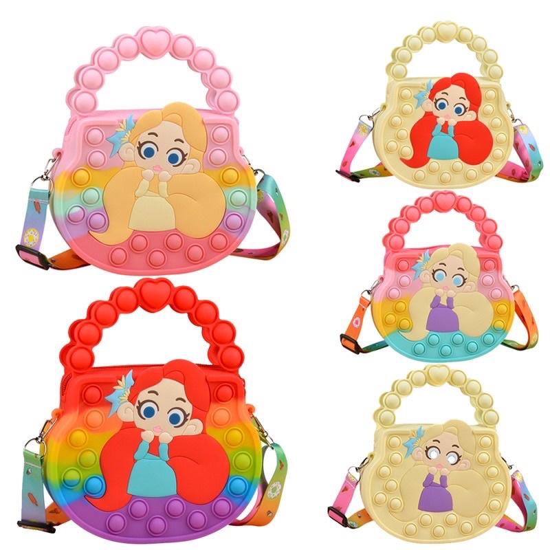 Túi đeo chéo pop it cho bé phiên bản giải tỏa căng thẳng đủ mẫu