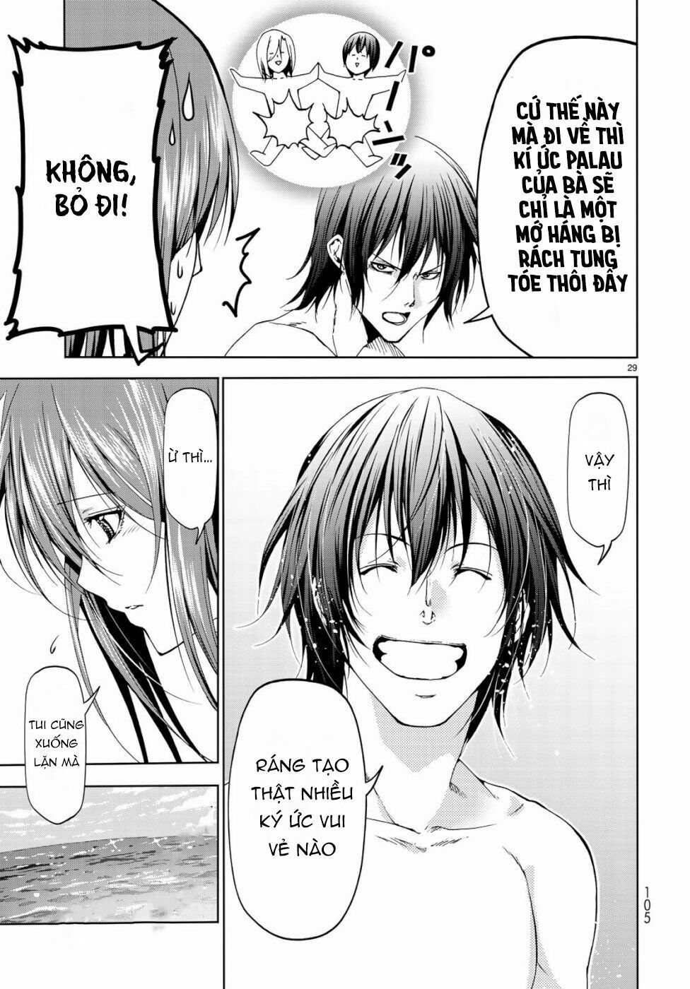 cô gái thích lặn - grand blue chapter 56 29