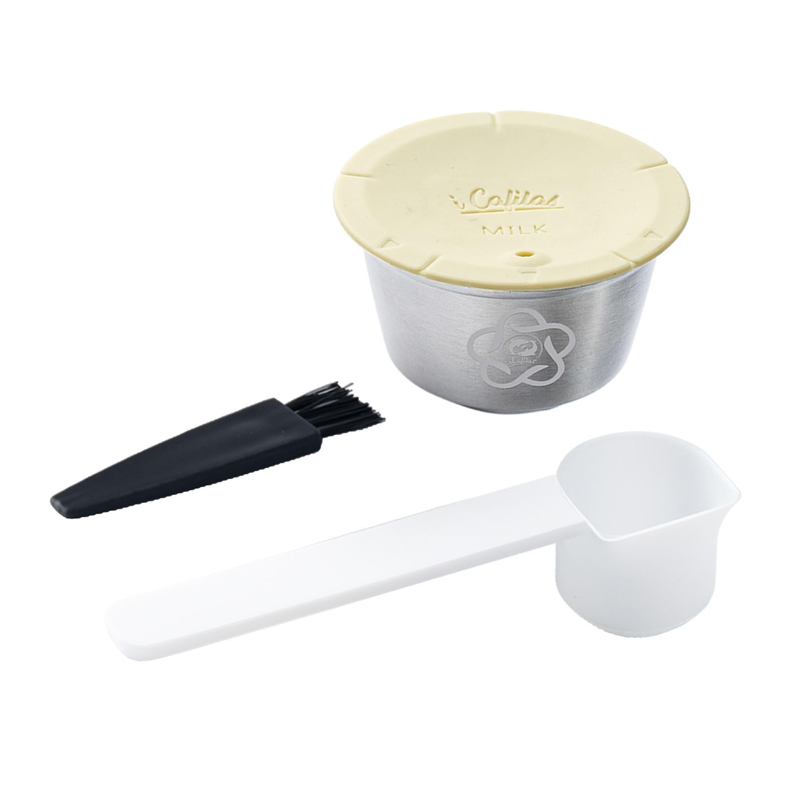 Reusable Coffee pod with Silicone Cap Coffee Machine Accessories
