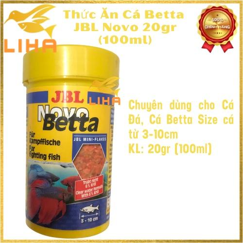 Thức Ăn Cá Đá JBL Novo Betta 20gr - Thức Ăn Cho Cá Betta, Cá Đá