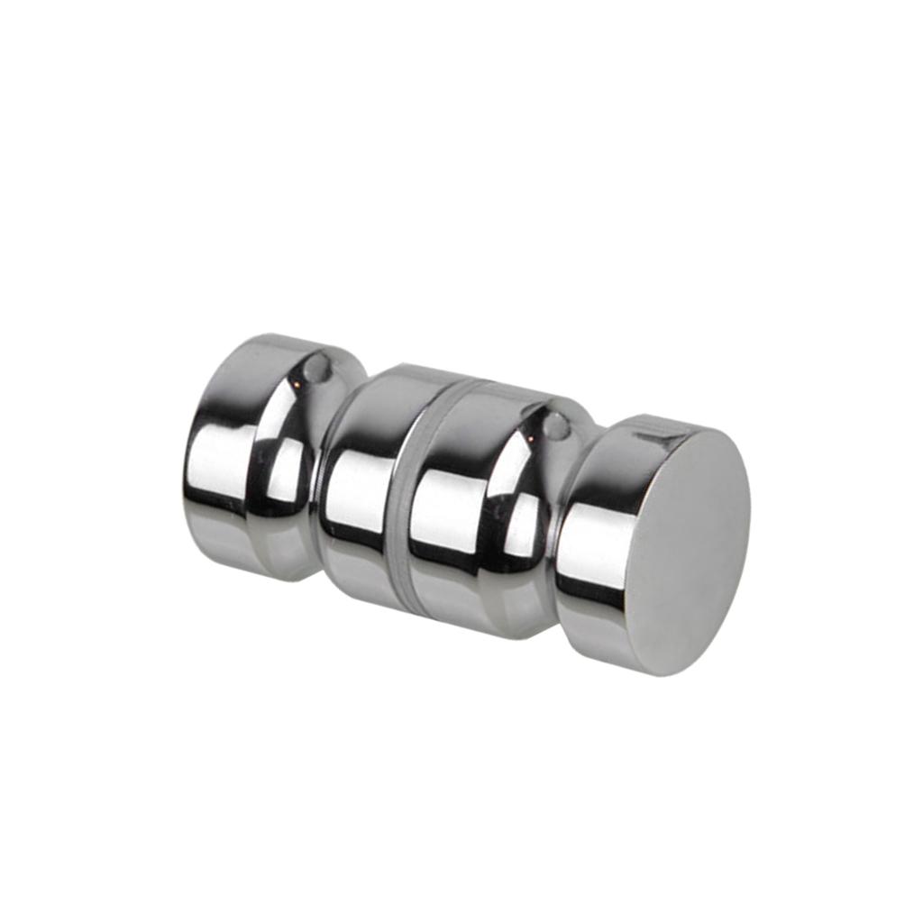 Aluminum Alloy Glass Door Handle Knob for Bathroom Kitchen Toilet Garden