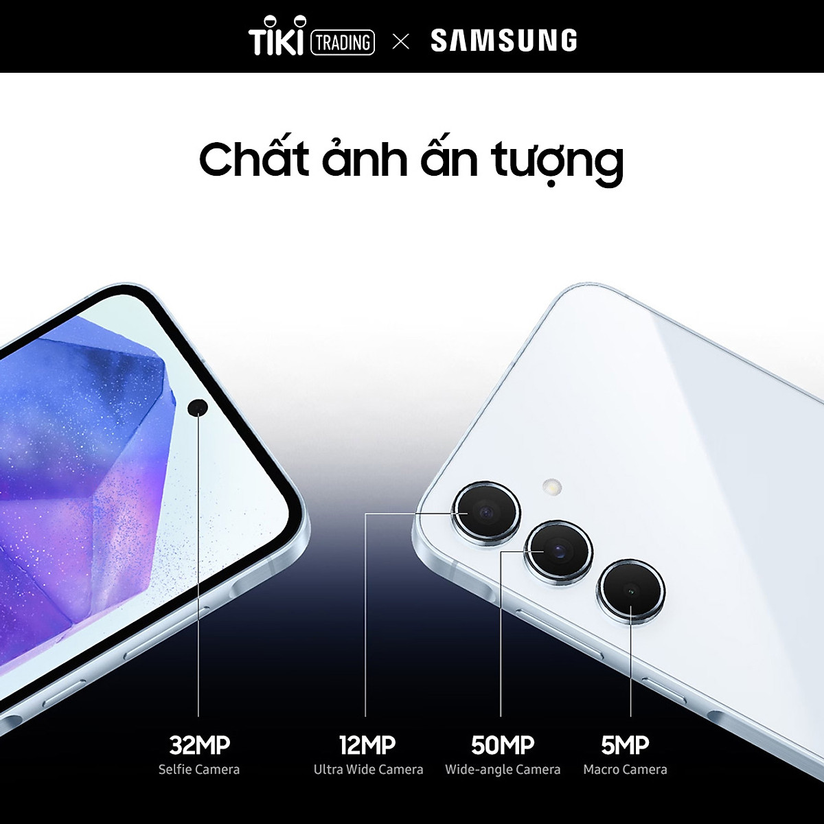 Điện Thoại Samsung Galaxy A55 5G (8GB/128GB)- Đã Kích Hoạt Điện Tử- Hàng Chính Hãng