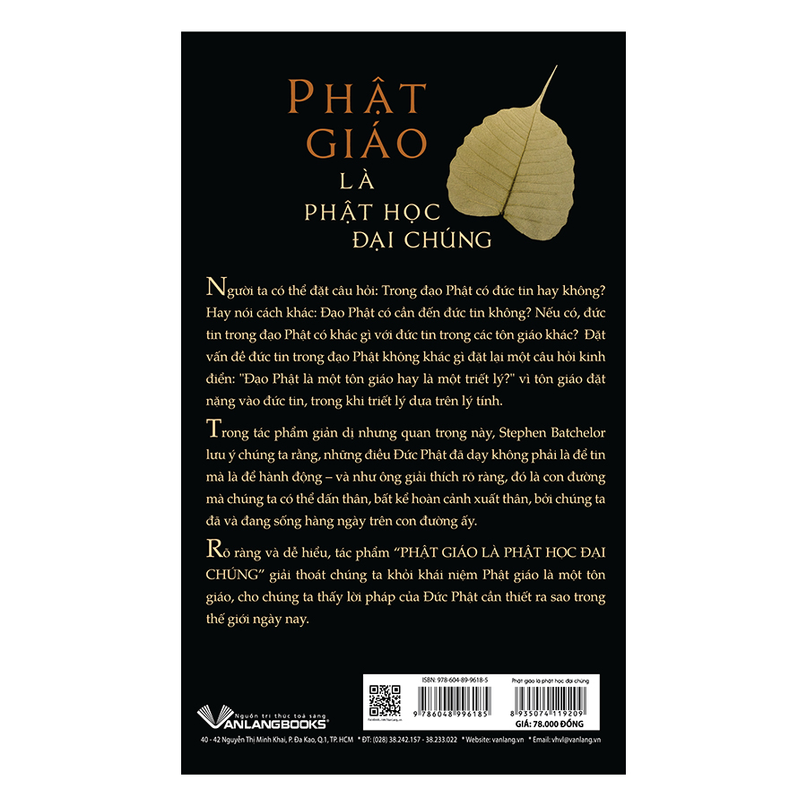 Phật Giáo Là Phật Học Đại Chúng