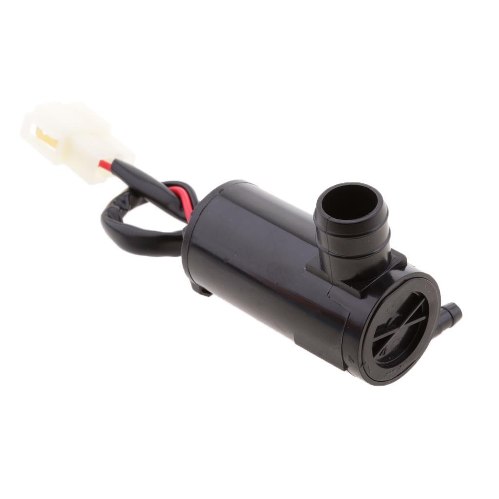 2X 12V Universal Windshield Wiper Washer Motor Pump