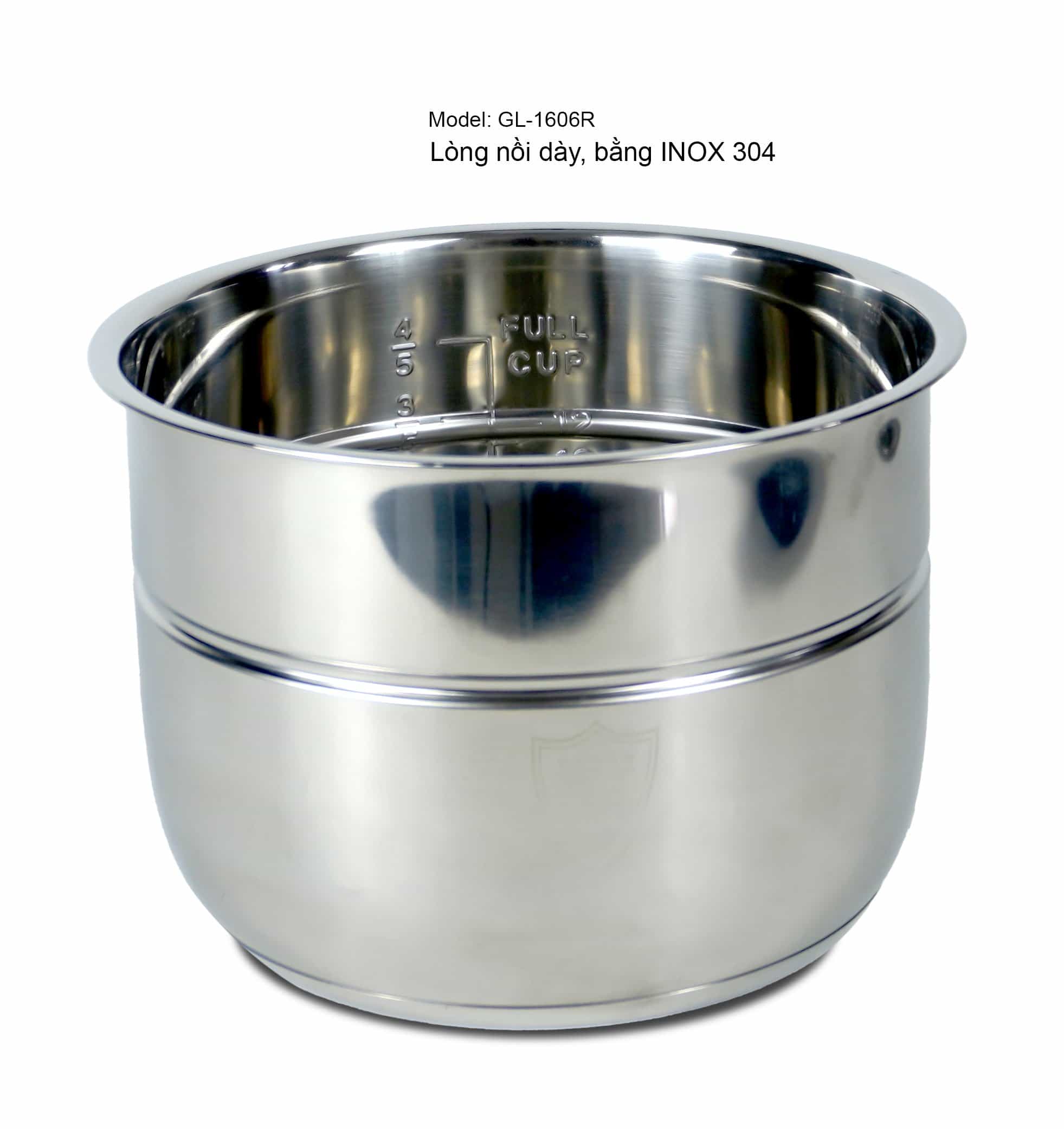Nồi Áp Suất Điện Gali GL-1606R. Dung tích 6L, nồi đa năng 14 chức năng nấu. Thiết kế hiện đại, nhỏ gọn. Hàng chính hãng bảo hành 24 tháng.