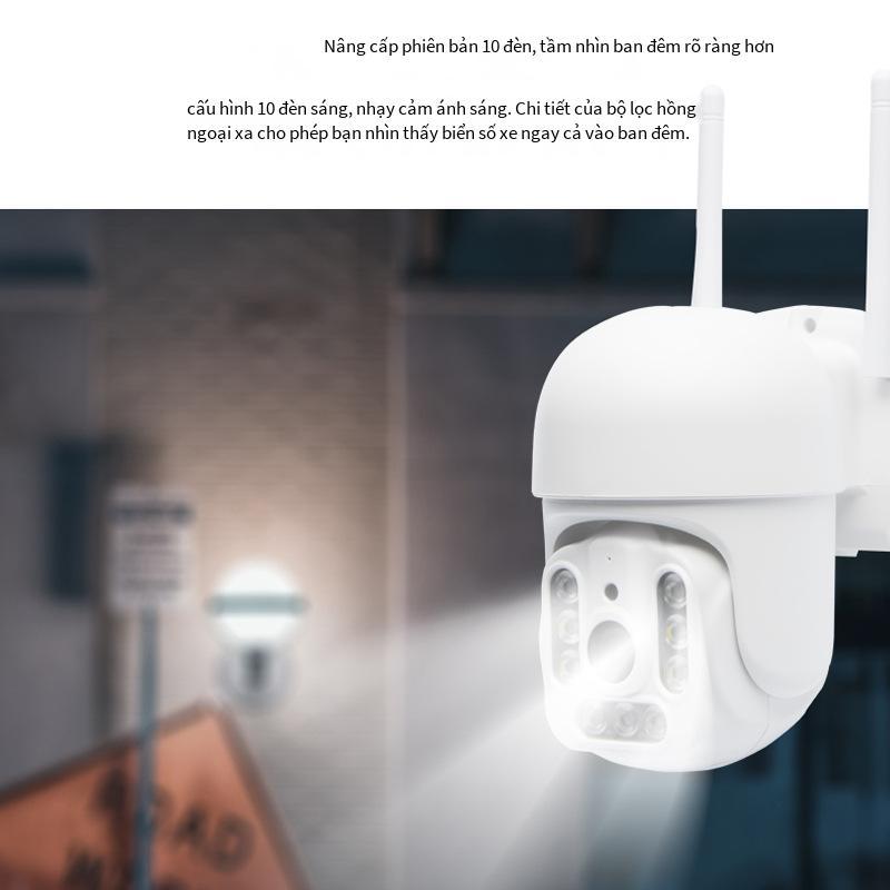 Camera giám sát đặc biệt mạng wifi không dây gia đình độ nét cao ngoài trời thông minh chống thấm nước toàn cảnh thẻ điều khiển từ xa ngoài trời