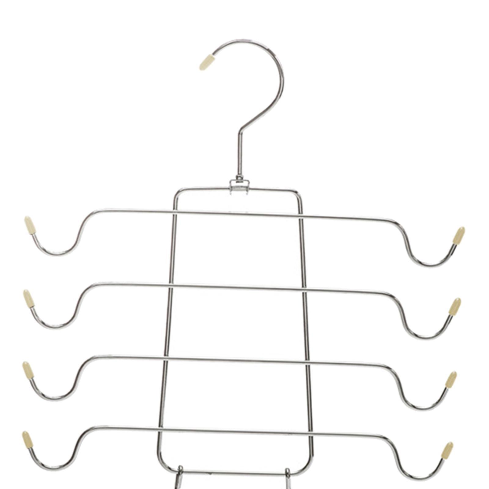 3pcs Tank Top Hanger Closet Organizer Hangers Folding Space Saving Hanger