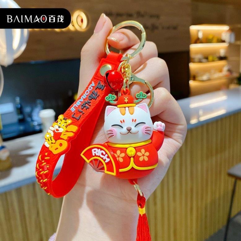 Móc Khóa Mèo Thần Tài May Mắn - Càng Đặc Biệt Hơn Cho Năm Quý Mão 2023