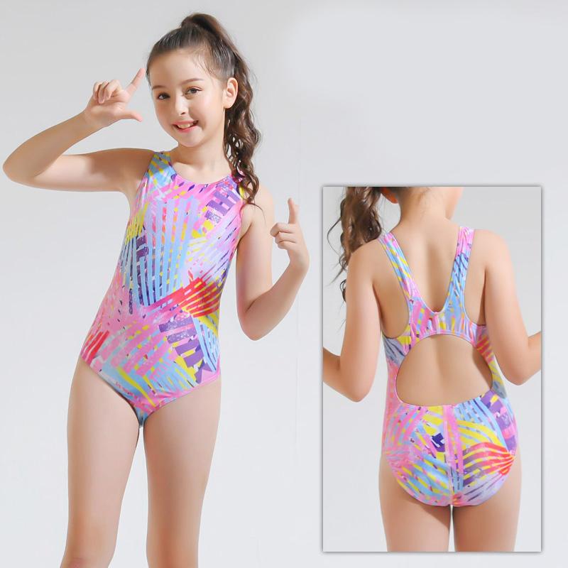Nhiều Màu Sắc Đồ Bơi Bikini Hợp Nhất Dành Cho Bé Gái Đáng Yêu Thể Thao Trẻ Em Đồ Bơi Đồ Bơi Giữ Nhiệt Kid Bơi Đồ Tắm Tập