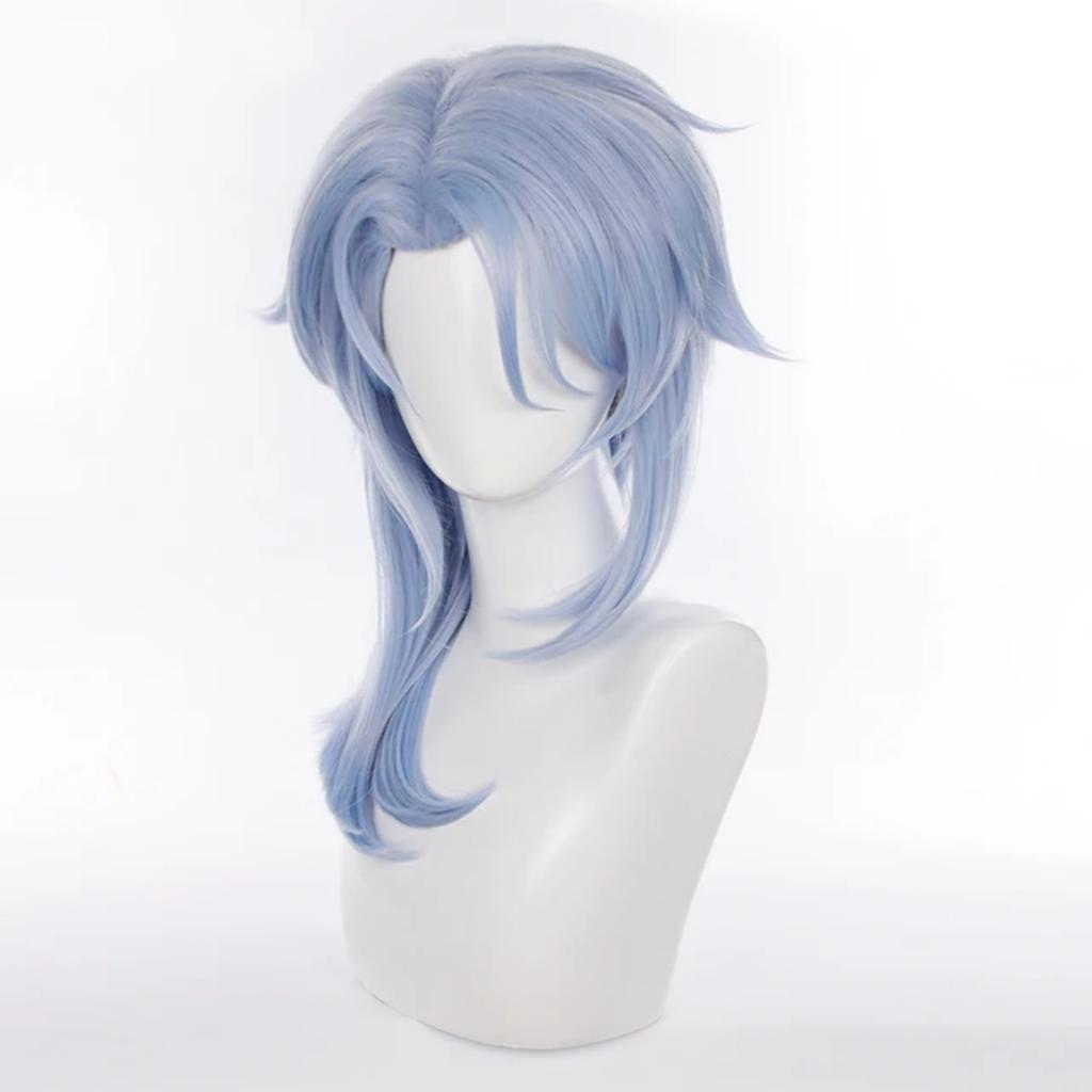 [Sẵn] Wig/Tóc Giả Ayato - Genshin Impact màu xanh da trời [Miu Cosplay