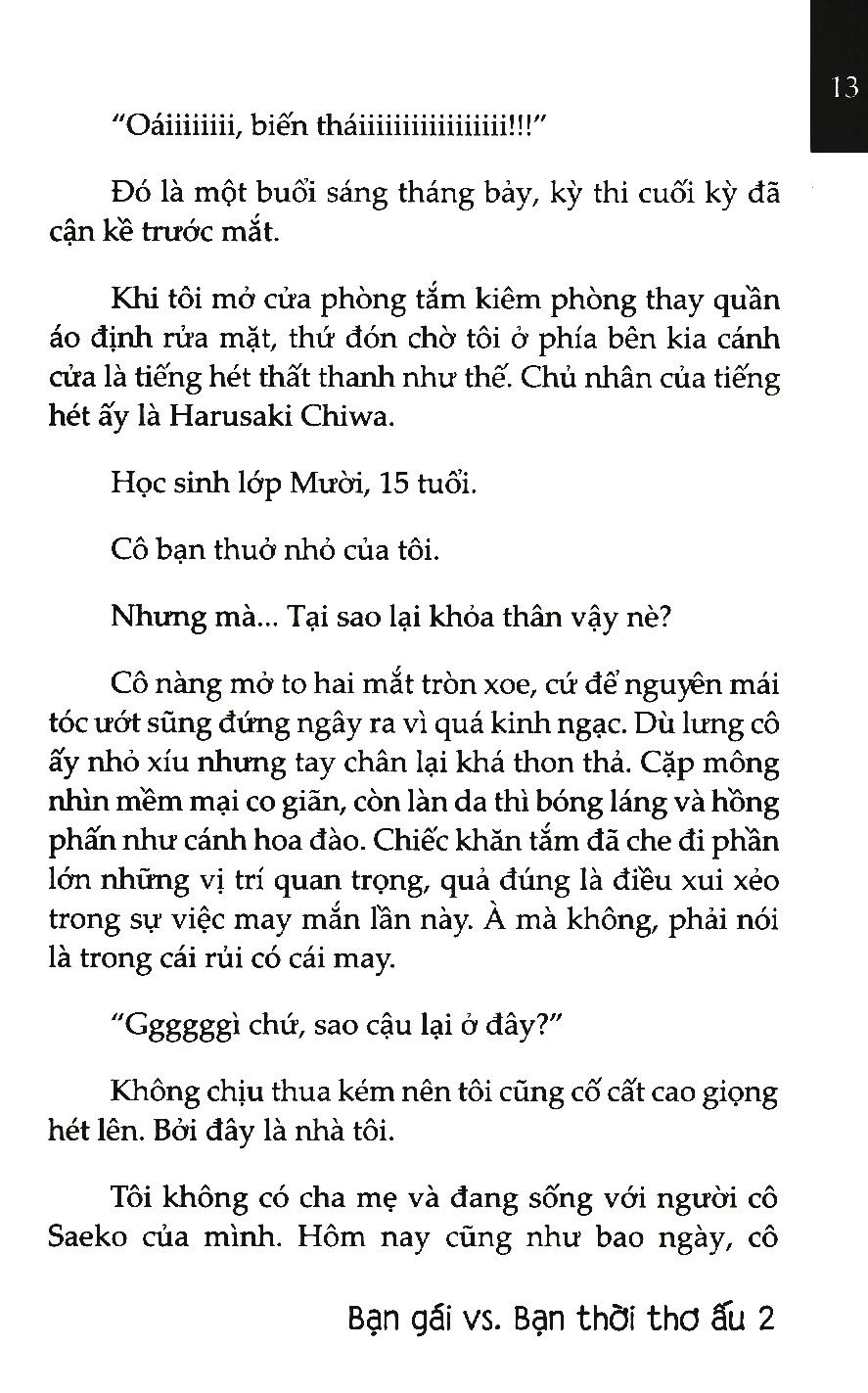 Sách Bạn Gái Vs. Bạn Thời Thơ Ấu – Tập 2