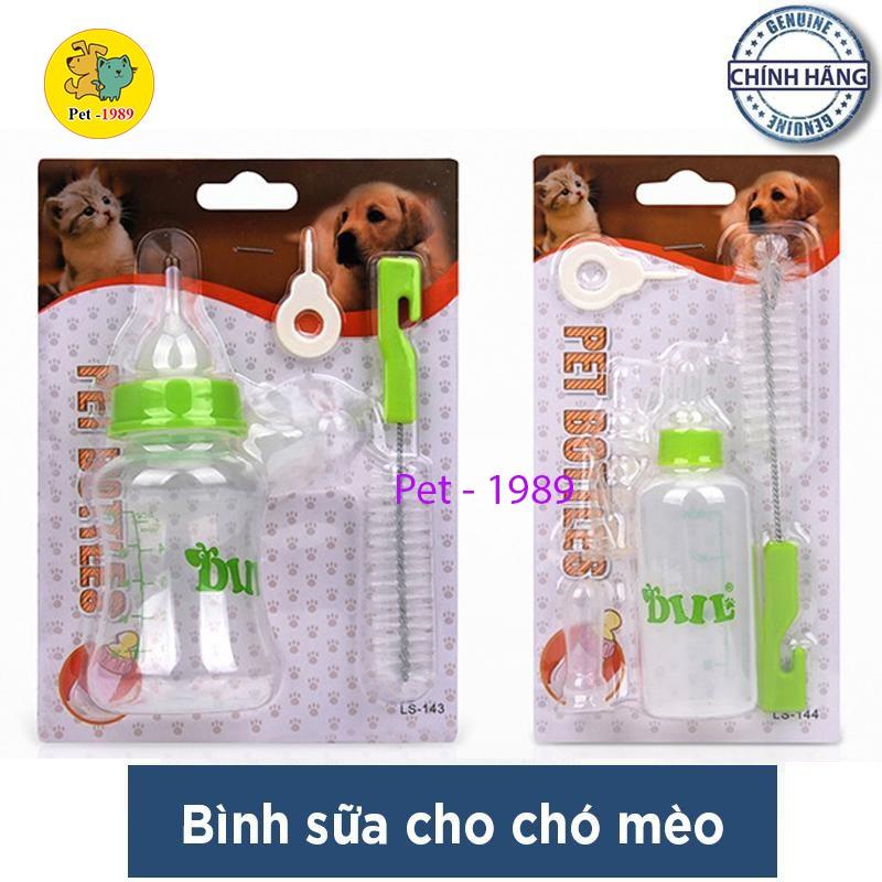 Bình Ti Bình Sữa Chó Mèo Sơ Sinh 60ml – 150ml