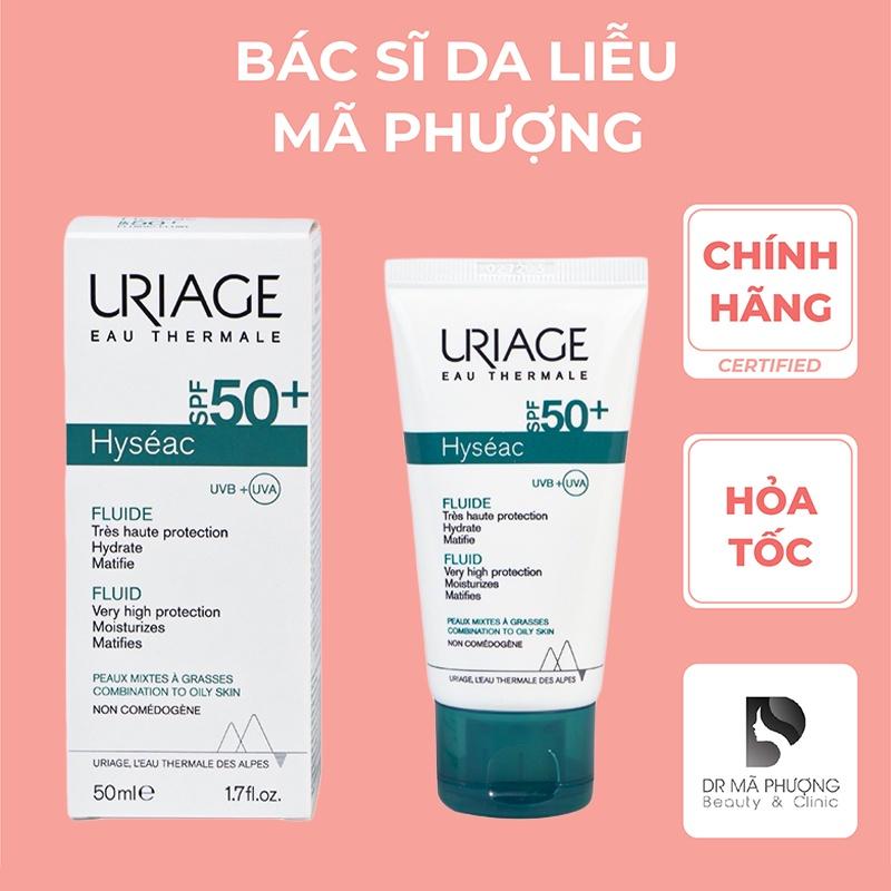 KEM CHỐNG NẮNG URIAGE HYSEAC FLUID cho da dầu mụn