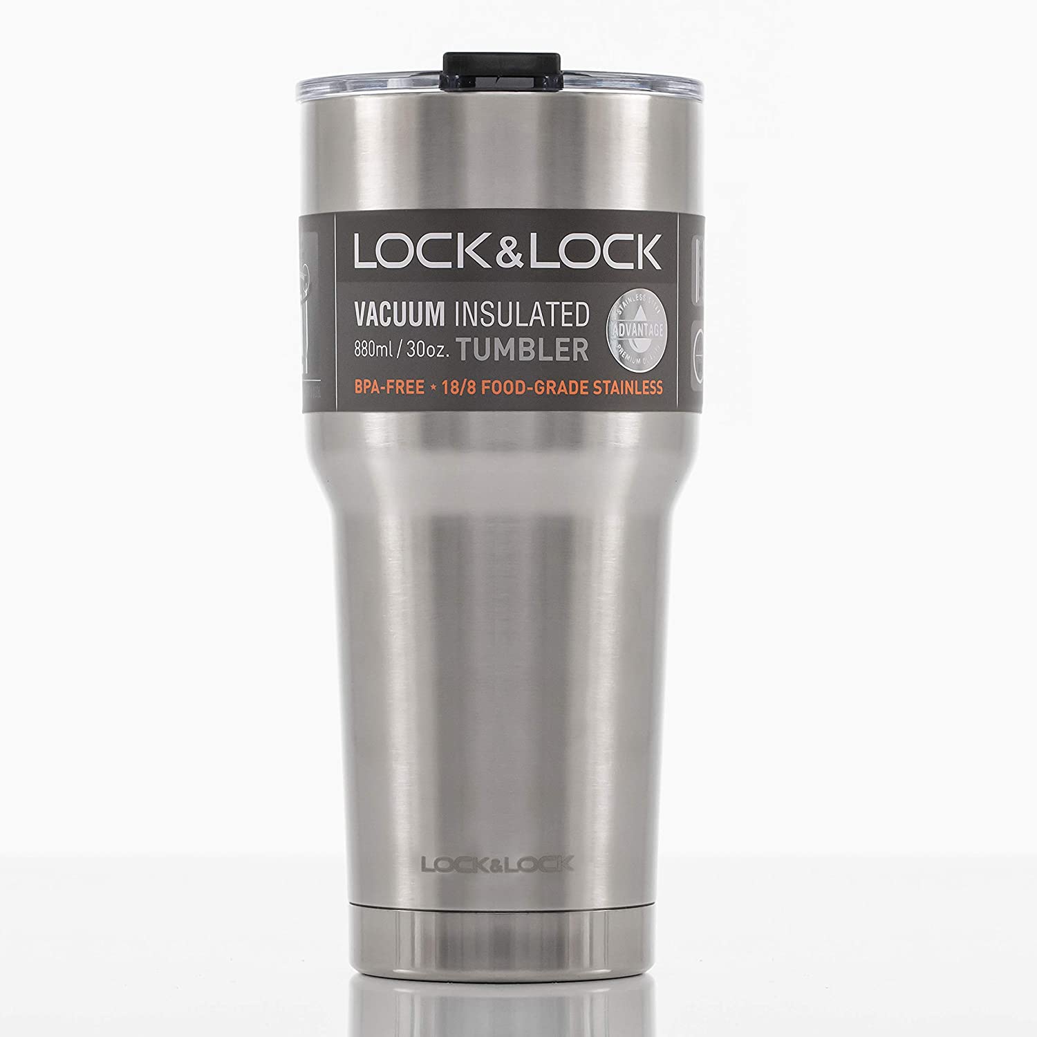 Ly giữ nhiệt LOCK&LOCK 880mL Swing Tumbler Màu Bạc - LHC4138SLV