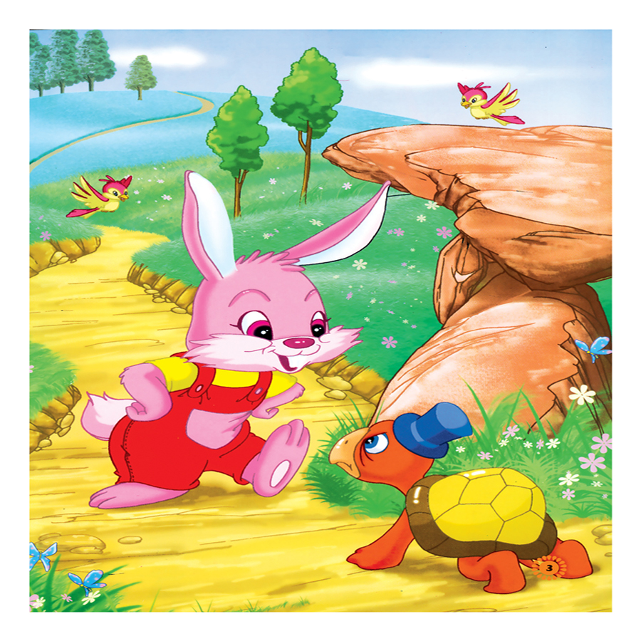 Rùa Và Thỏ Chạy Thi - Truyện cổ tích Tác giả Bảo Linh | SachDayRoi.com