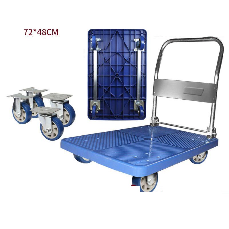 Xe đẩy hàng nhựa tải trọng 200 KG