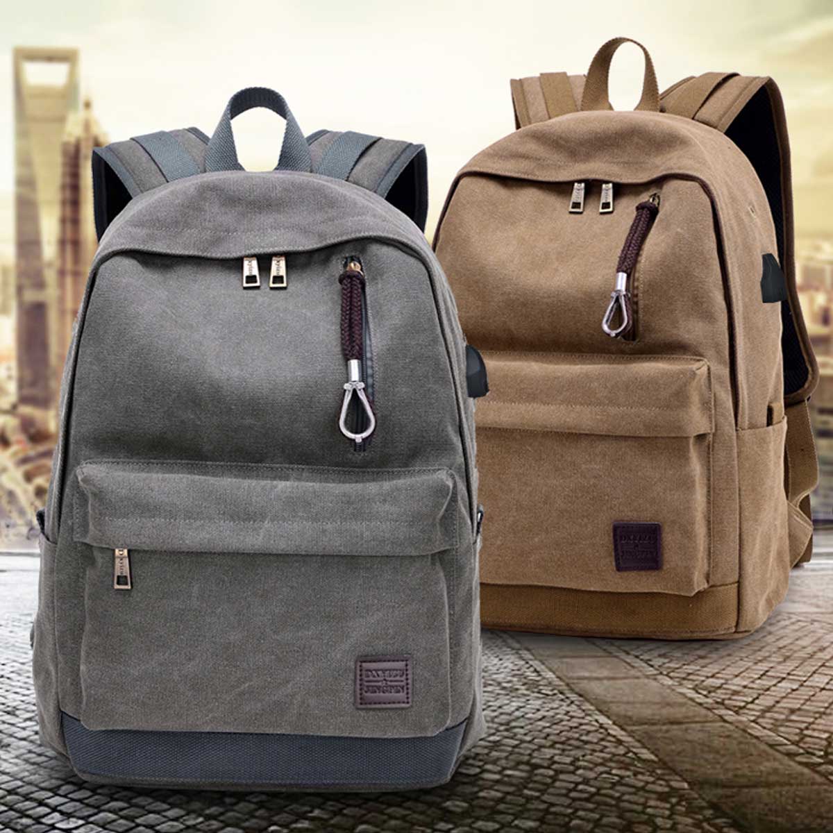 Balo Nam Vải Canvas Bền Đẹp