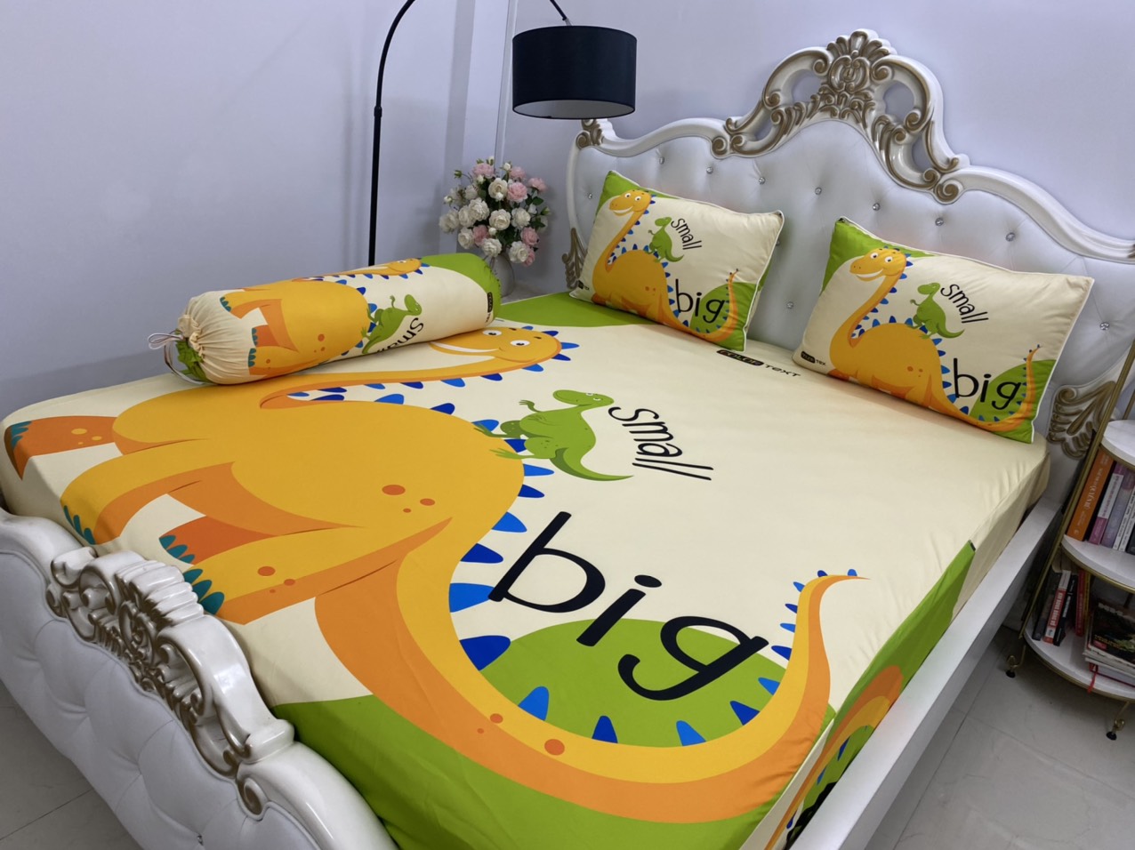 Bộ Drap gối Thun gối thun Ý 5D Cao Cấp , mát lạnh, thấm hút tốt.
